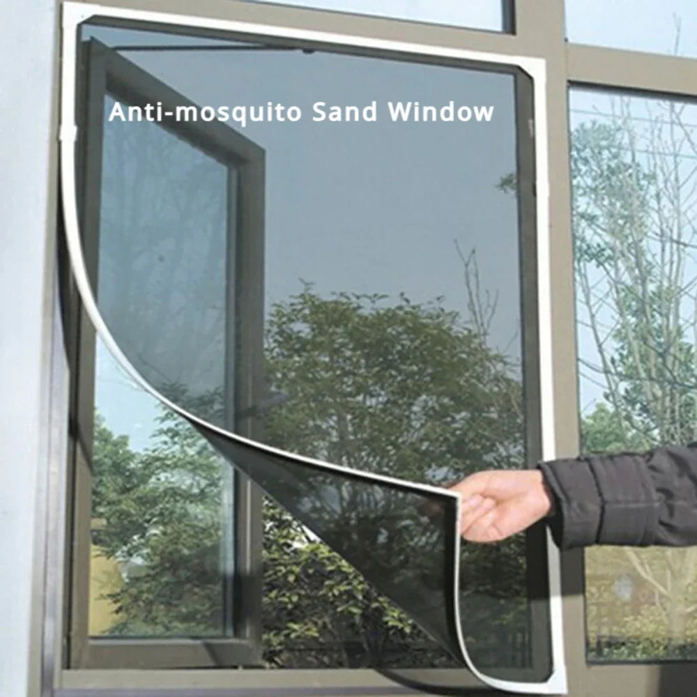 DIY Self-Adhesive Mosquito Window Screen Net – No-Tool Bug & Fly Mesh for Home & Garden