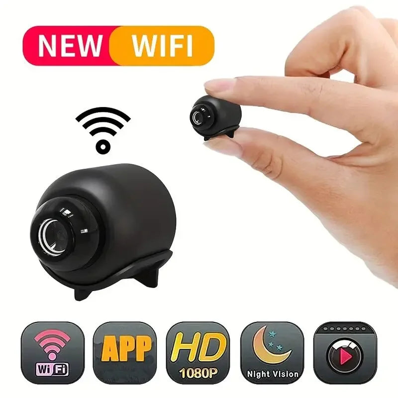 X5 Mini 1080P HD Security Camera – WiFi, Night Vision & Motion Detection