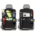 Car Backseat Organizer with Tablet Holder – 2 Pack