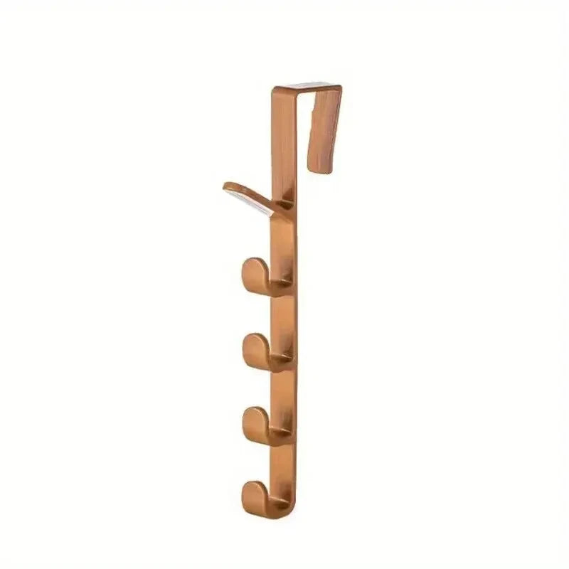 Over-the-Door Bedroom Hook Rack – Organizer for Bags, Hats & Jackets