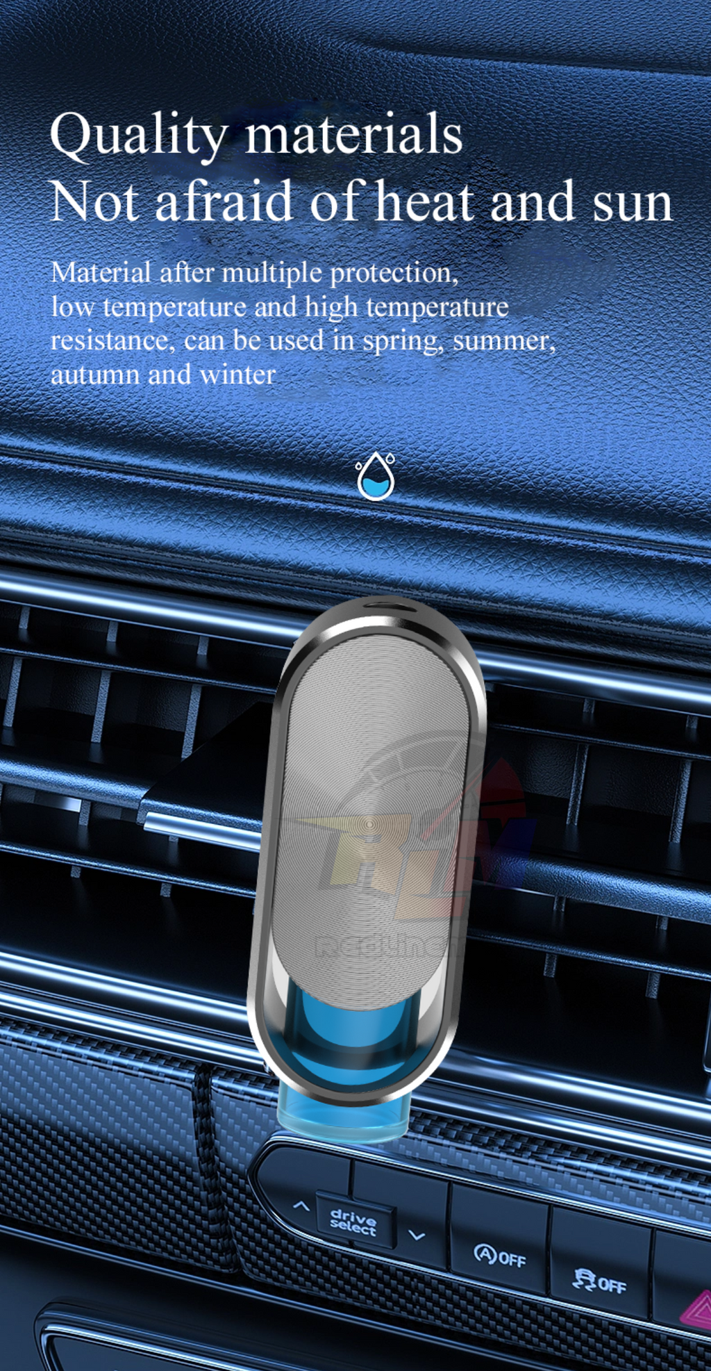 Smart Wireless Car Aroma Diffuser