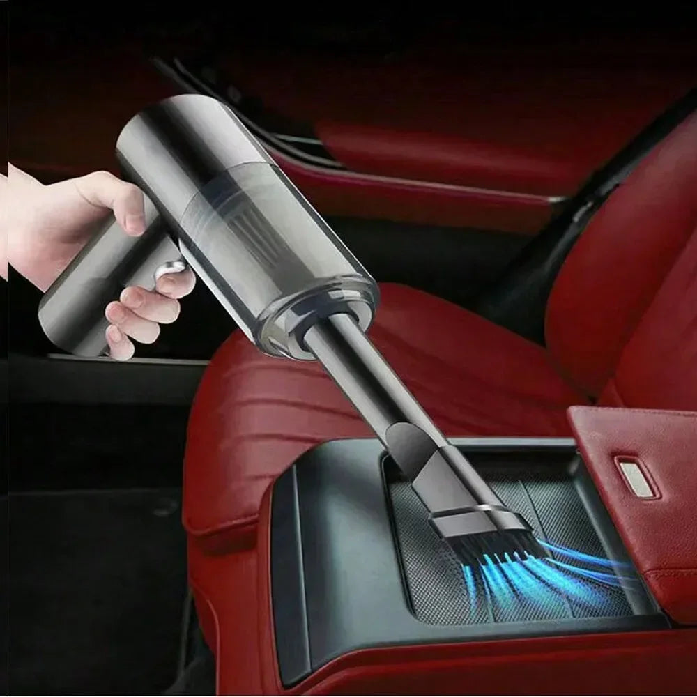 Cordless Handheld Vacuum Cleaner – 120W, 5500Pa Suction, HEPA Filter for Home & Car