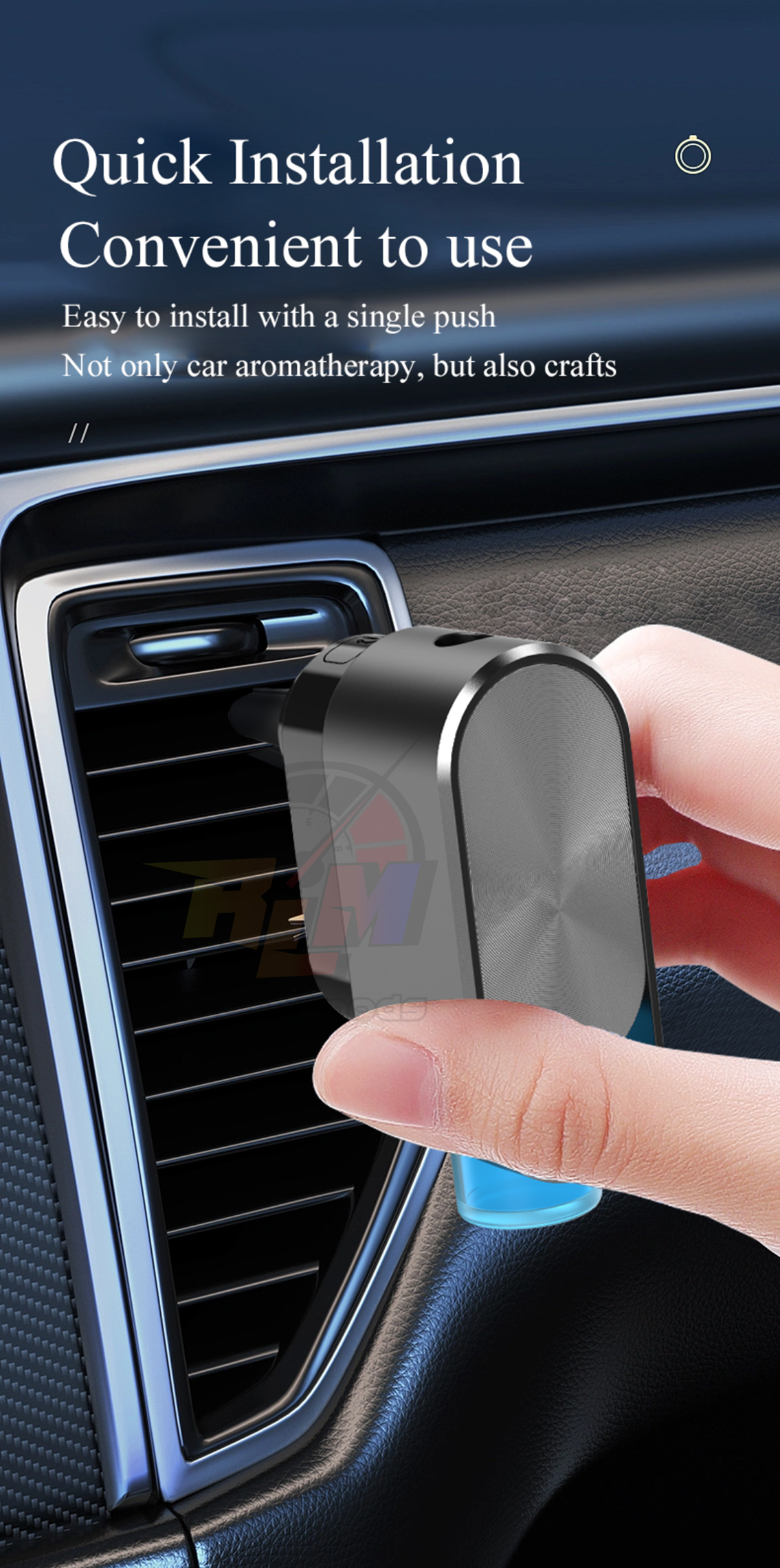 Smart Wireless Car Aroma Diffuser