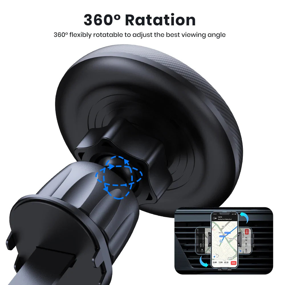 MagSafe Car Phone Mount – Magnetic Air Vent Holder by TOPK