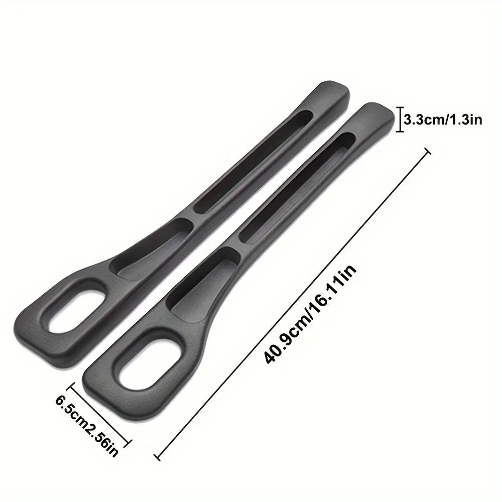 Premium 2-Piece Car Seat Gap Filler Organizer – Stop Lost Items Instantly