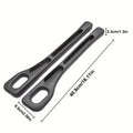 Premium 2-Piece Car Seat Gap Filler Organizer – Stop Lost Items Instantly