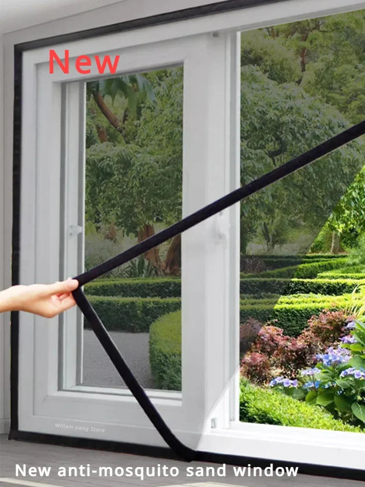 DIY Self-Adhesive Mosquito Window Screen Net – No-Tool Bug & Fly Mesh for Home & Garden