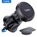 Magnetic Car Phone Mount – Air Vent Holder with 6 N52 Magnets, 360° Rotation, Universal Fit